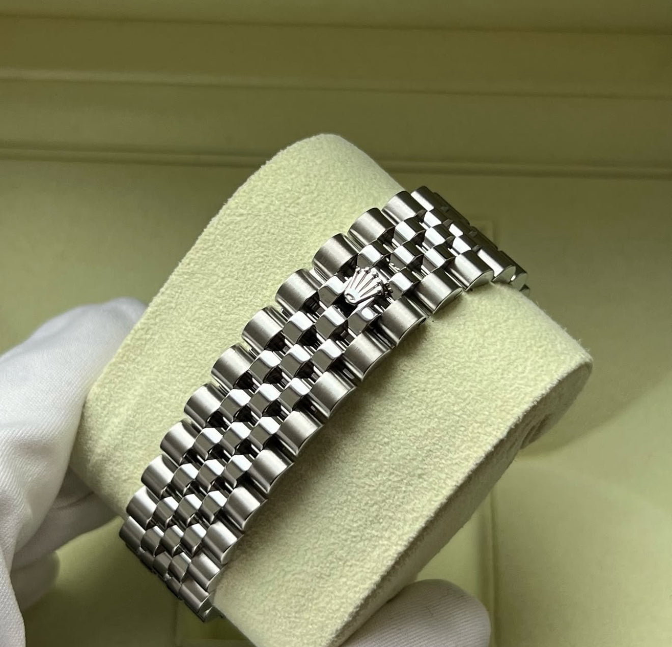 Datejust 36mm 116234 ‘Rolesor Gris’ Floral Dial