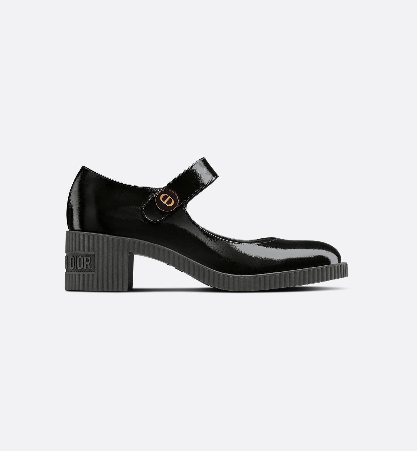 D-Doll Pump White Shiny Calfskin
