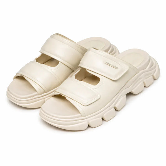 Charles & Keith Dash Double Strap Flatform Sandals