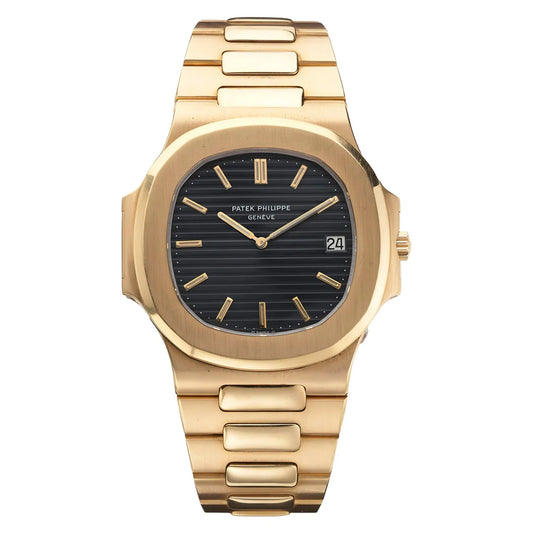 Gold Patek Philippe Nautilus | Black