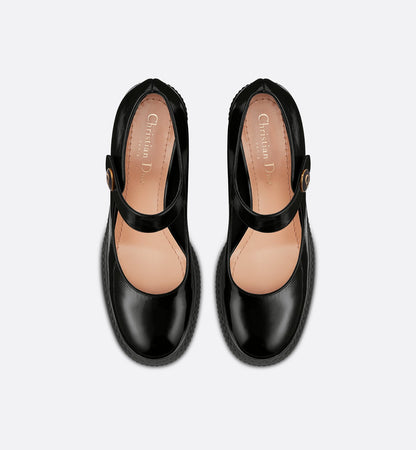 D-Doll Pump White Shiny Calfskin