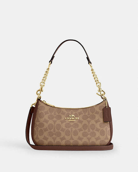 Teri Shoulder Bag In Signature Canvas